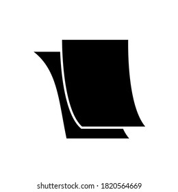 
Ilustración Gráfico vectorial del icono de papel