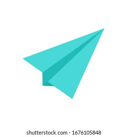 Illustration Vector Graphic of Paper Plane origami.Good for Product Icon