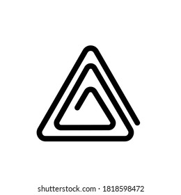 Illustration Vector graphic of  paperclip icon template