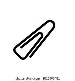Illustration Vector graphic of  paperclip icon template