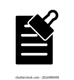 Illustration Vector Graphic of Paperclip icon