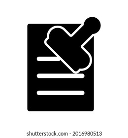 Illustration Vector Graphic of Paperclip icon