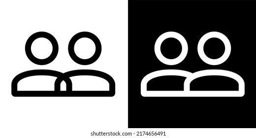 Illustration Vector Graphic of partner connection, team business, partnership icon