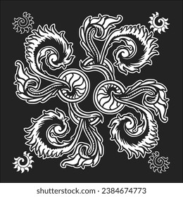 illustration vector graphic pattern culuture good for merch purposes, especially if printed directly according to your wishes