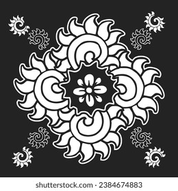 illustration vector graphic pattern culuture good for merch purposes, especially if printed directly according to your wishes