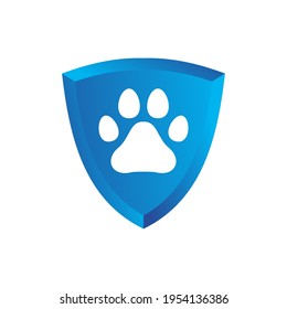 Logo de Illustration Vector Graphic of Paws. Perfecto para la empresa de defensa de animales