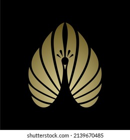 Illustration vector graphic for  peacok elegant logo