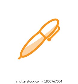 Illustration Vector graphic of pen icon. Fit for office, tool, stationery, signature etc.