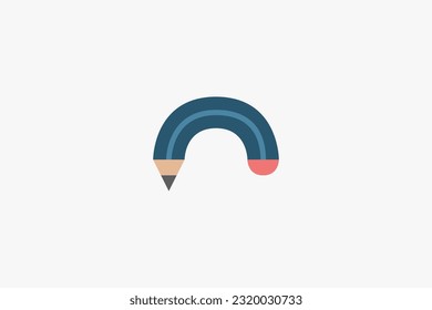 Illustration vector graphic of pencil art drawing. Good for logo, icon or symbol