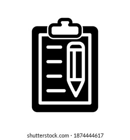 Ilustración Gráfico vectorial del icono del lápiz