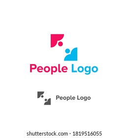 Illustration Vector Graphic of People Logo
