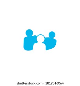 Illustration Vector Graphic of People Logo