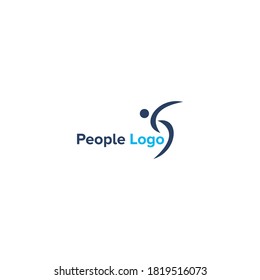 Illustration, Vektorgrafik des People-Logos