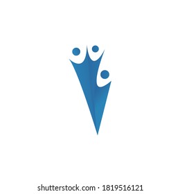 Illustration Vector Graphic of People Logo