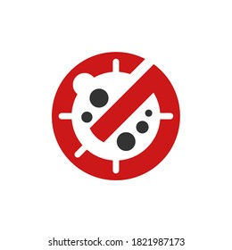 ilustración vectorial gráfico del logotipo o icono del control de plagas