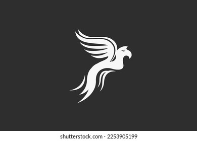 Illustration vector graphic of phoenix unique. Good for logo