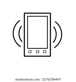 Illustration vector graphic of phone