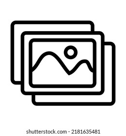Ilustración Vector Gráfico de archivo de imagen, foto de imagen, icono de galería