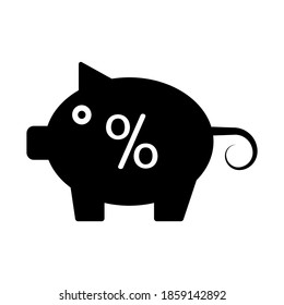 Illustration Vector graphic of piggy bank