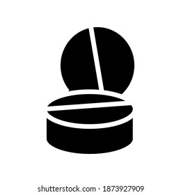 Ilustración Gráfico vectorial del icono de la píldora