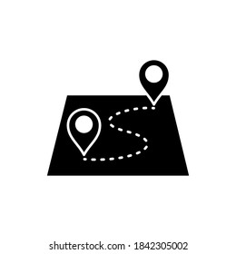 Illustration Vector graphic of pin location icon