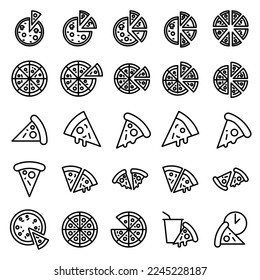 Illustration Vector Graphic of Pizza icon