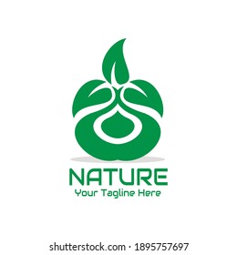 illustration vector graphic of plant with three green leaves, perfect for nature, ecology, botany, herb, food, agricultural, farm etc

