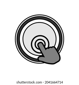 Illustration Vector Graphic of Plate Application Logo. Perfect to use for Food Company