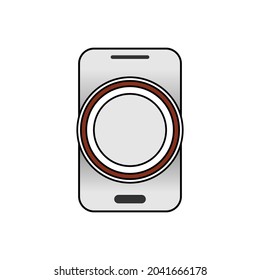 Illustration Vector Graphic of Plate Application Logo. Perfect to use for Food Company