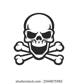 Illustration vector graphic of Poison skull logo