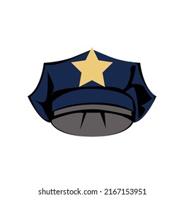 Illustration Vector Graphic of Police hat design