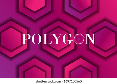 Illustration vector graphic of polygon backgrounds
