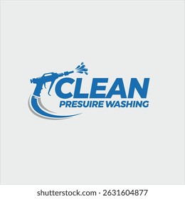 Illustration vector graphic of pressure power wash spray logo design