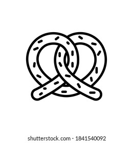 Illustration Vector graphic of pretzel icon