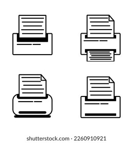 Ilustración vectorial gráfico del icono de impresión bueno para el diseño de sitios web o algo