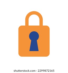 	
Illustration vector graphic of privacy lock logistics icon with color symbol. good for business logistic or delivery, concept for mobile app, Web, UI design.