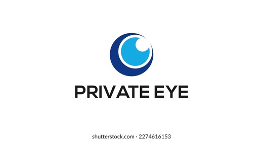 illustration vector graphic of private eye