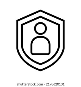 Illustration Vector Graphic of Protection, secure, security Icon