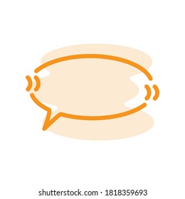 Ilustración Vector gráfico del icono de presupuesto. Apto para mensajes, información, comentarios, testimonios, etc.