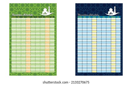 Illustration, Vektorgrafik von Rmadan-Kalender, Hintergrund