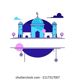 Illustration vector graphic of Ramadan Kareem
Fit for Template, Postcard, Greetings and etc. 