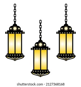 Illustration Vector Graphic of Ramadan Light Icon