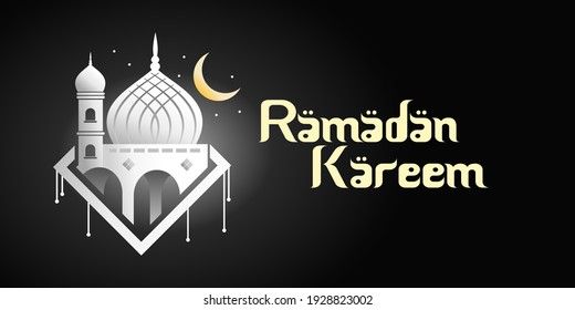 Illustration vector graphic of ramadan templates. Fit for ramadan-themed background and decoration
