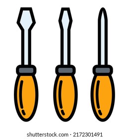 Ilustración Vector Gráfico de herramienta de raspa, equipo de construcción, icono de trabajo