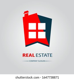 ilustración vectorial del logotipo de negocio inmobiliario. perfecto para desarrolladores, arquitectura y propiedad

