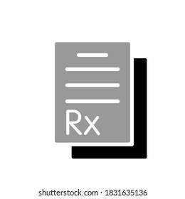 Ilustración Vector gráfico del icono de receta