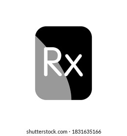 Ilustración Vector gráfico del icono de receta