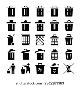 Illustration Vector Graphic of Recycle Bin icon