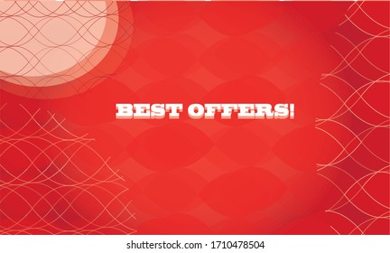 illustration vector graphic of Red Abstract Geometrical Background Design. very suitable for use as background, wallpaper, sticker, greeting cards, banner, and others