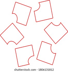 ilustración vectorial gráfico del diseño del concepto mandala de flor roja